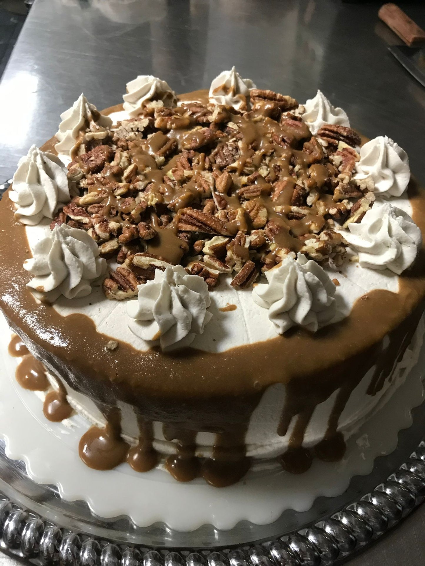 Pumpkin Cheesecake Cake (ONE WHOLE CAKE)