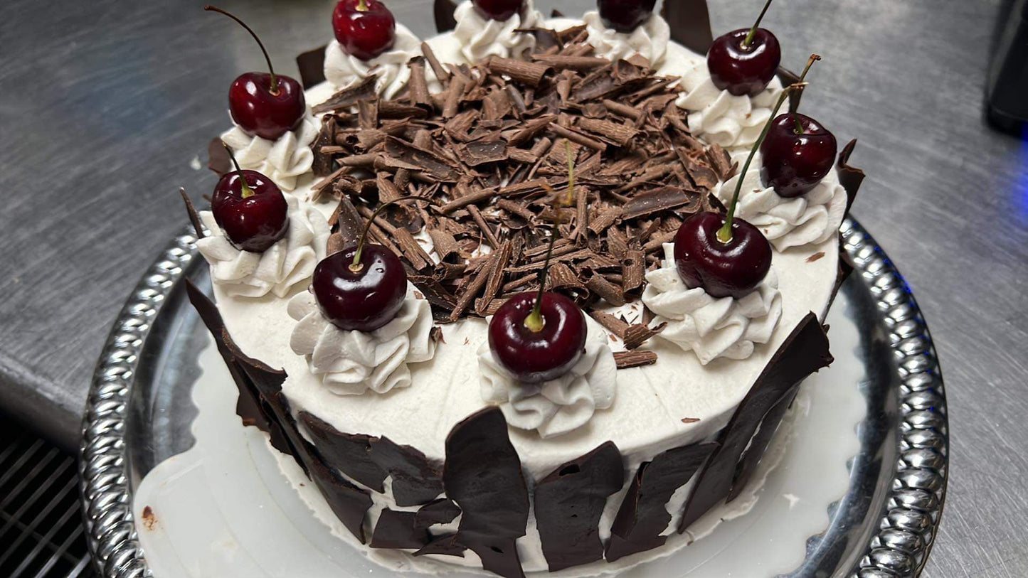 Black Forest Cake (ONE WHOLE CAKE)