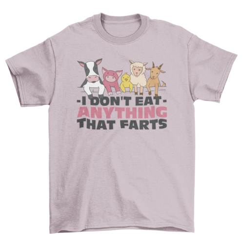 Funny vegan quote t-shirt